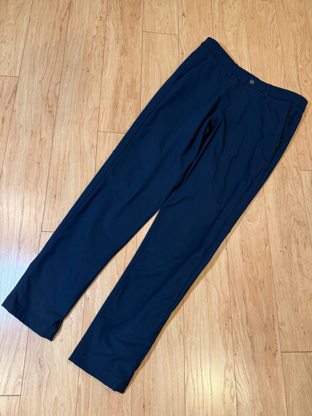 Lululemon Mens Navy Commission Pants 32x30 Stretch Golf Casual Trousers
